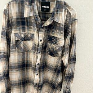 RSQ size medium flannel